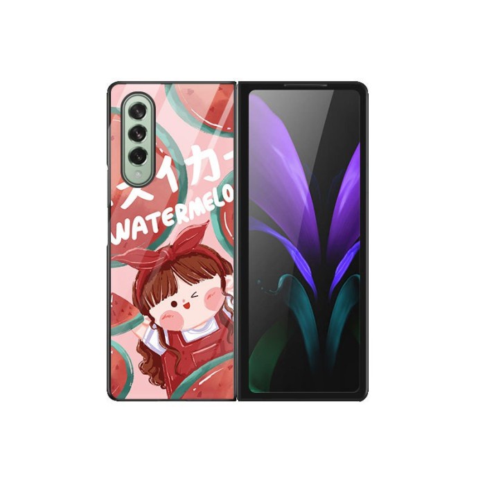 Promo Az594 Z Fold 3 Casing Case For Samsung Galaxy Z Fold 3 Z Fold 2 Cartoo Terbaru