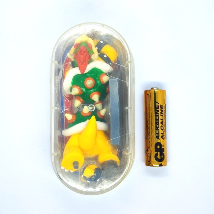 nintendo bowser mario kart 7 big figure collection no 9 original super telorayampuyuh