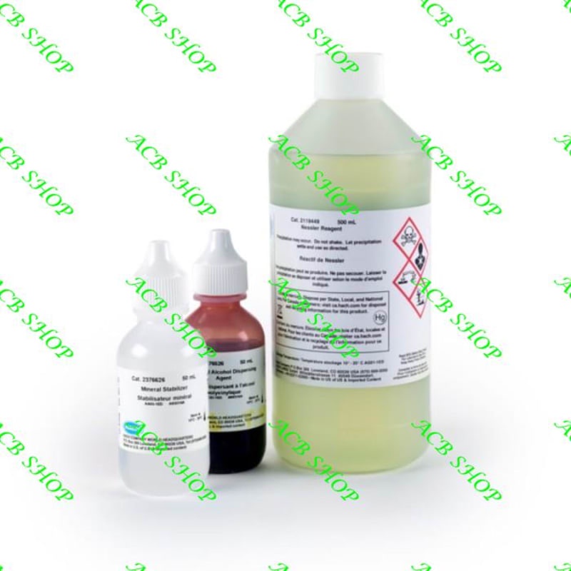 Hach Nitrogen Ammonia Reagent Set Nessler 2458200