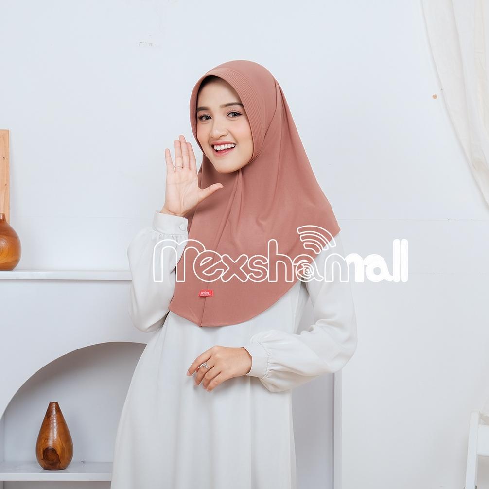 Original Jilbab Sport  Ameena | Kerudung Sport Menutup Dada | Hijab Instan Jersey Premium By Shamira