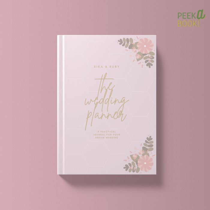 

Promo Wedding Planner Book Custom Murah
