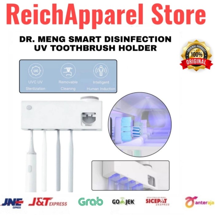 Promo Dr Meng Uv Disinfection Toothbrush Holder