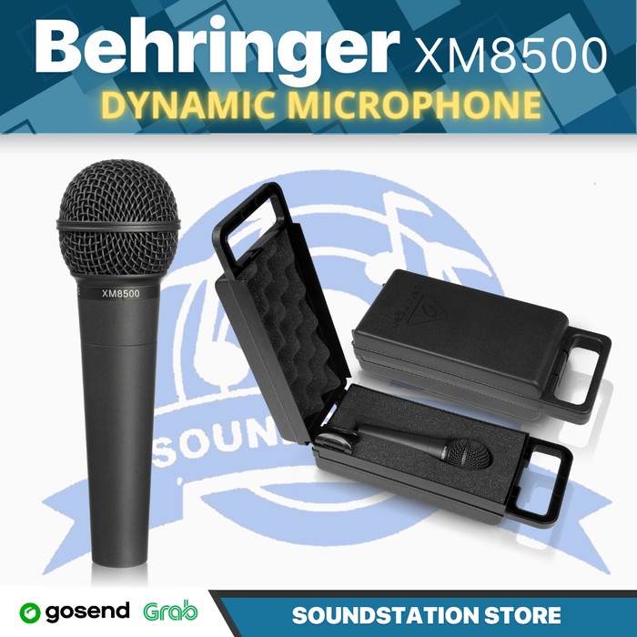 BEHRINGER ULTRAVOICE XM8500 Dynamic Microphone Mic Dinamic XM 8500