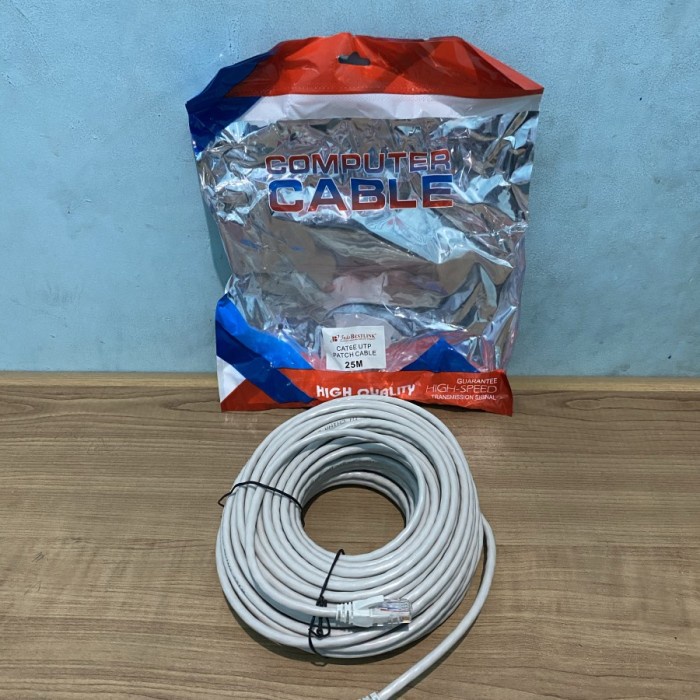 KABEL LAN 25 METER CAT6 / UTP / HIGH QUALITY - Kabel Lan 25m cat6