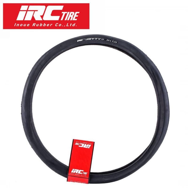 Ban Luar Sepeda Irc Jetty Plus 20 X 1.25 406 Hitam Polos 20X1.25 Ban Halus