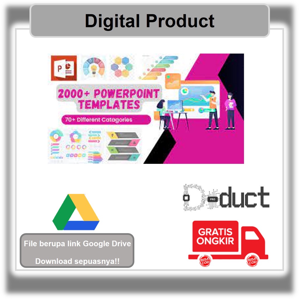 2000+ Powerpoint Template