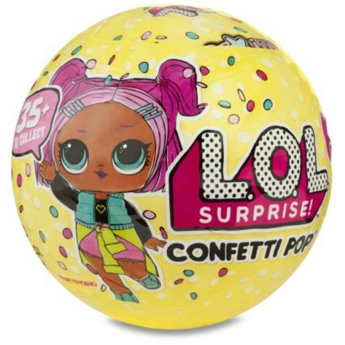 LOL Surprise Ball seri Confetti /Mainan Anak Perempuan LOL Confetti