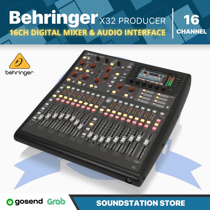Behringer X32 PRODUCER 40 Input 16 Ch Digital Mixer Audio Interface