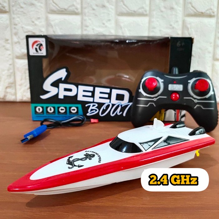 MAINAN KAPAL RC SPEED BOAT REMOTE CONTROL - PERAHU AIR RACING REMOT