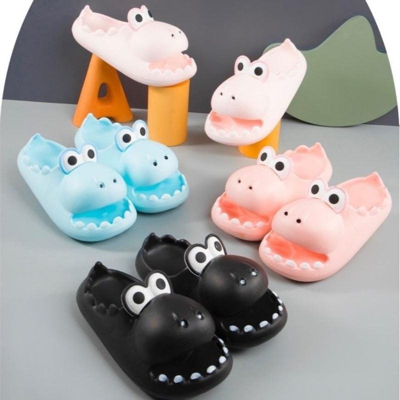 SANDAL CROCODILE CEWEK DEWASA/SANDAL BUAYA / SANDAL WANITA