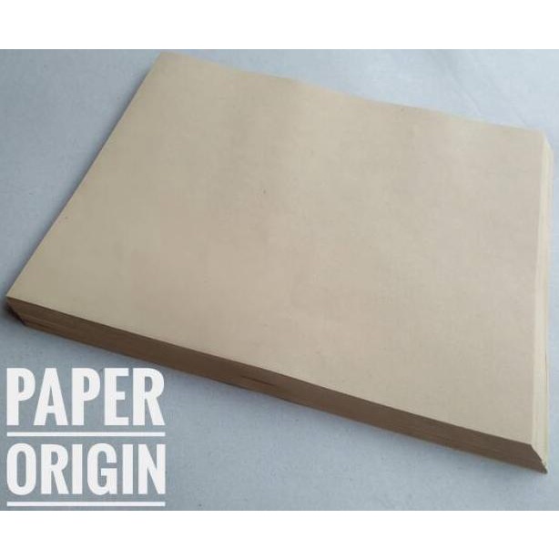 

Hot Sale - ( 50 Lembar ) Kertas Samson / Kertas Kraft / Kertas Pembungkus 80 Gsm Uk 45 cm x 60 cm !!