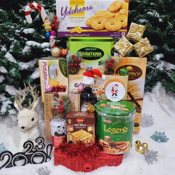 

Terlarisss - Paket Dekorasi Hampers Natal Christmas Parcel Hadiah Kue Kering 467 - Langsung Kirim