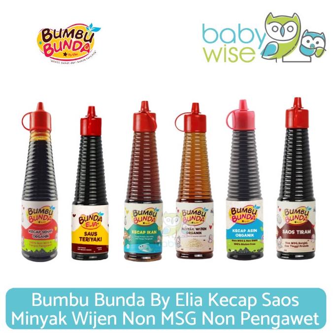 

TERBAIK BUMBU BUNDA BY ELIA KECAP SAOS MINYAK WIJEN NON MSG NON PENGAWET TERBARIK DI PAGE INI