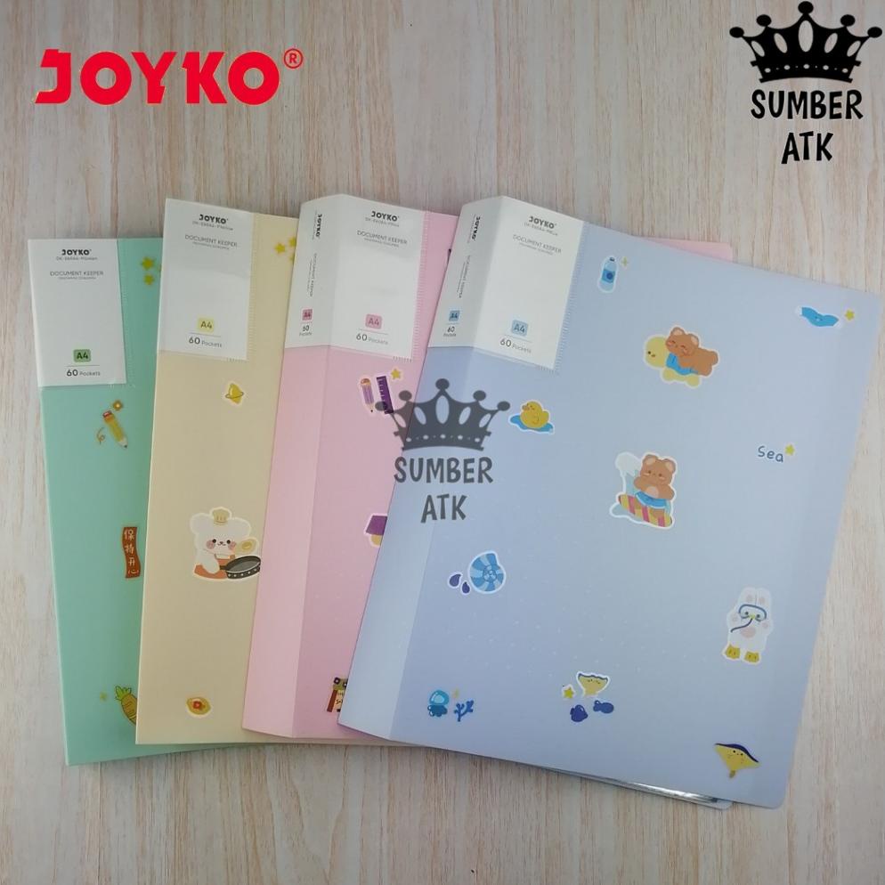 

Termurah Document Keeper Clear Holder A4 F4 20 , 40 , 60 Lembar Map File Dokumen Folder Joyko Pastel COD