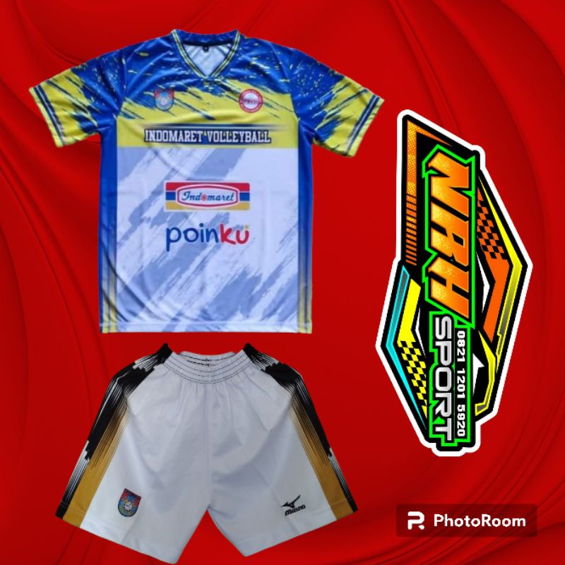 JERSEY LIVOLI INDOMARET JERSEY STEL INDOMARET VOLYBALL JERSEY VOLI INDOMARET JERSEY LIVOLI DIVISI UT