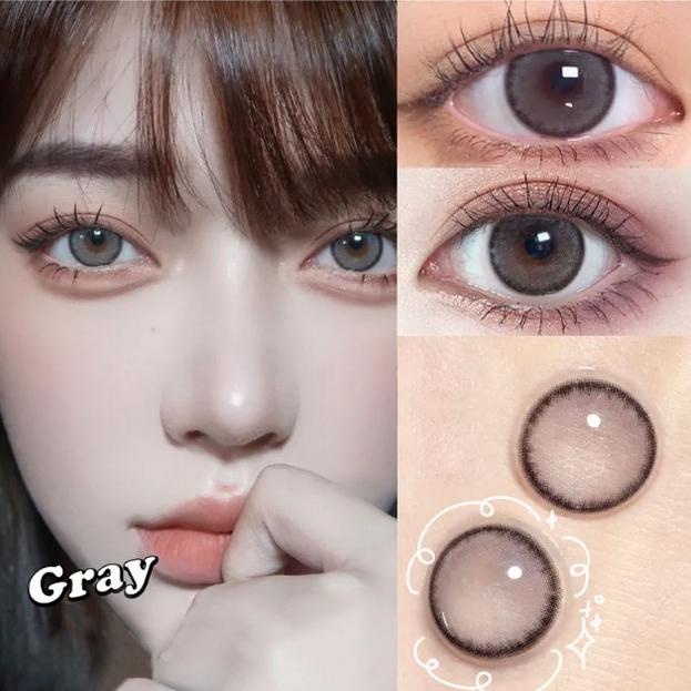 Hot Sale - soflen minus0.00-4.501 Pasang Lensa Kontak Warna Diameter 14-14.5MM Lensa Kontak Tahunan 
