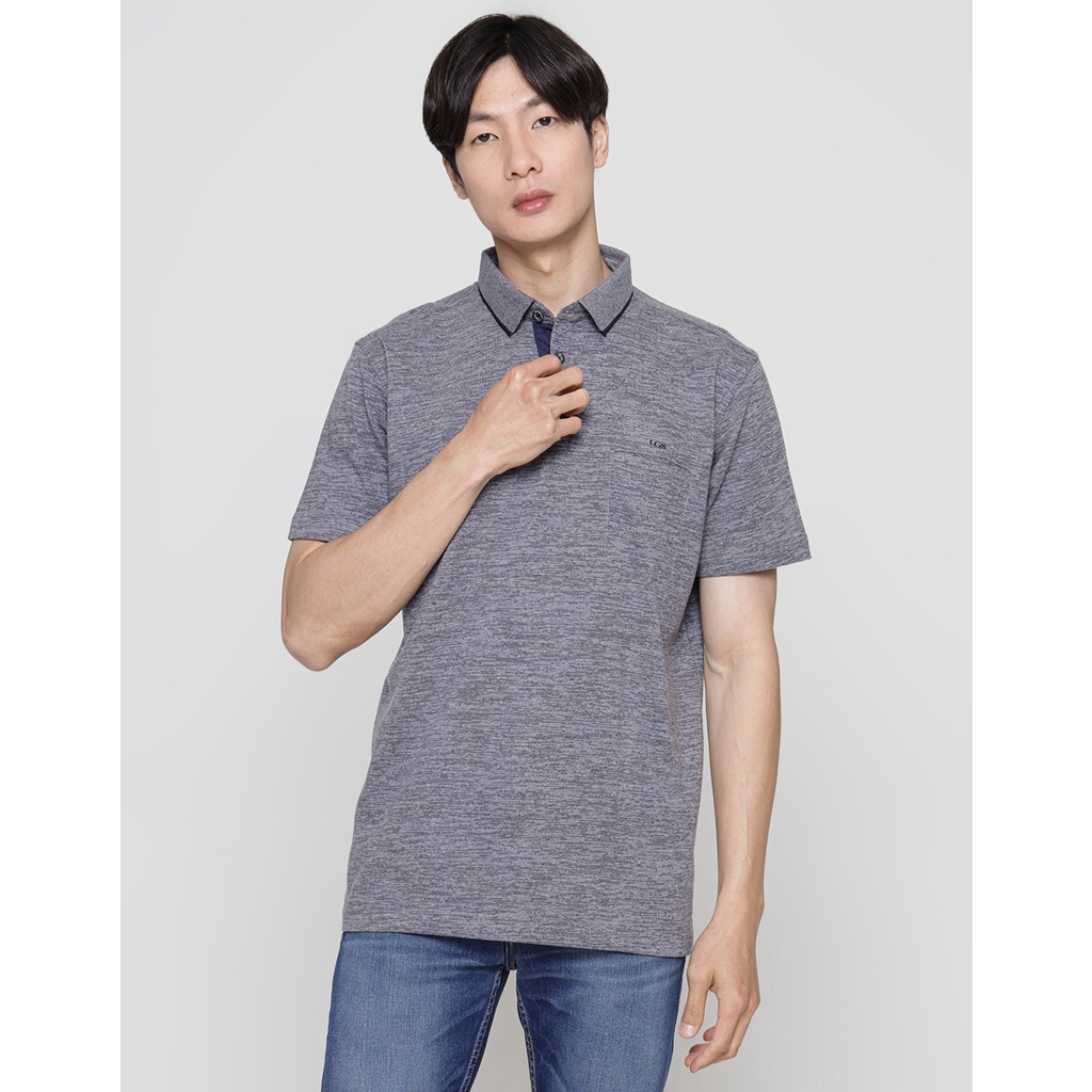 Lgs Kaos Kaos Polo Button Pria 118716552