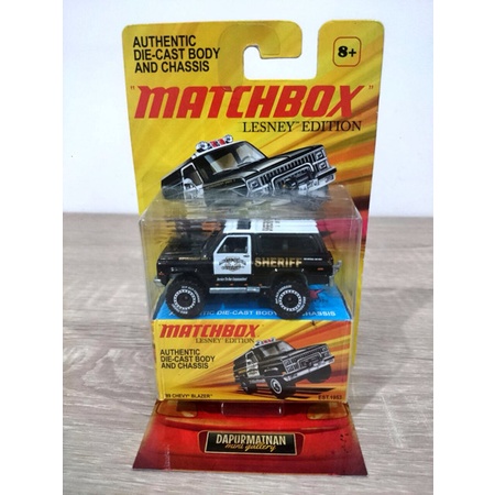 PROMO MATCHBOX 89 CHEVY BLAZER LESNEY EDITION TERMURAH