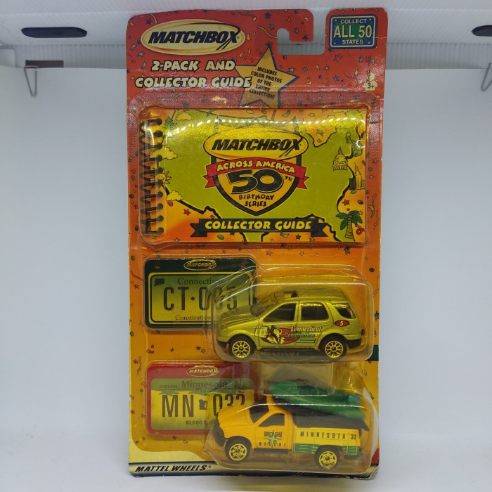 MUST HAVE KYM - MATCHBOX 2 PACK ACROSS AMERICA MERCEDES BENZ ML430 FORD F SERIES TERBARU
