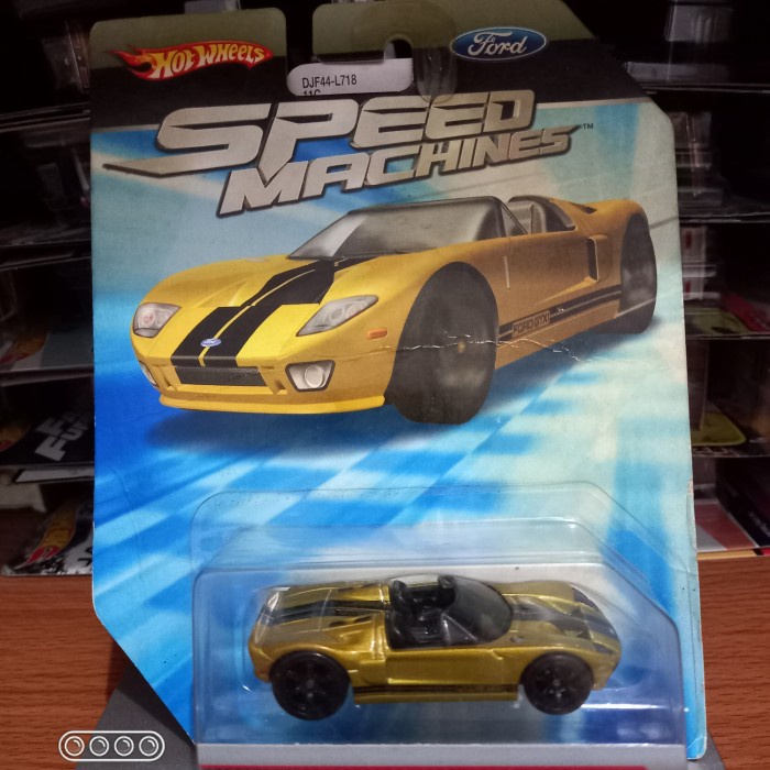 FLASH SALE HOTWHEELS SPEED MACHINES FORD GTX1 GOLD EMAS TERBARU