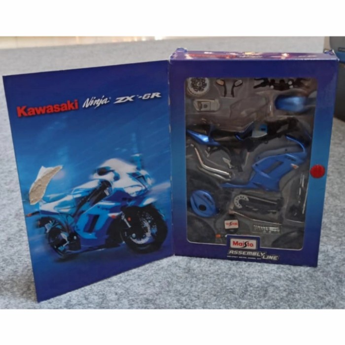 PROMO SALE MAINAN: MAISTO ASSEMBLY LINE NINJA XZ-6R TERLARIS