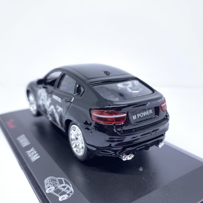 FLASH SALE DIECAST MINIATUR MOBIL BALAP RACING MAINAN ANAK MURAH BMW X6M SAICO TERLARIS