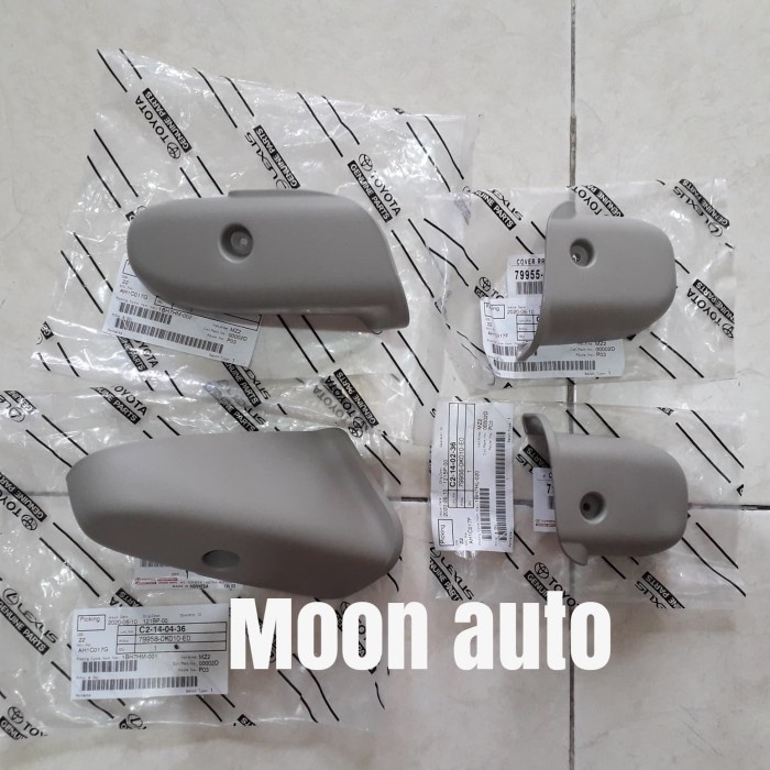 Cover rel jok belakang innova tahun 2013 keatas 1set 4pcs ori #moonaut