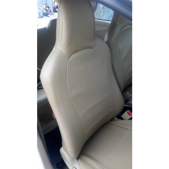 Sarung jok honda brio bahan MBTECH/MB-TECH