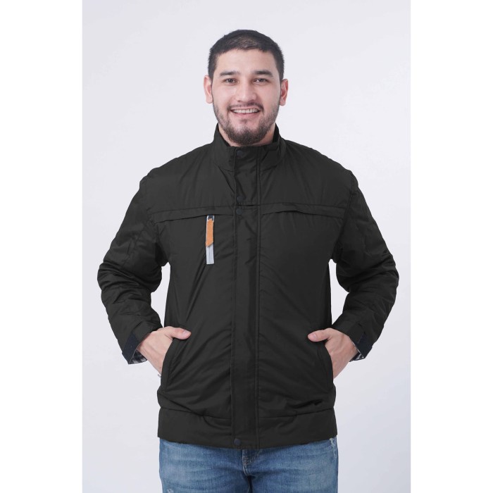 Jaket Parasut Waterproof Polos Anti Air Windbreaker Casual Pria