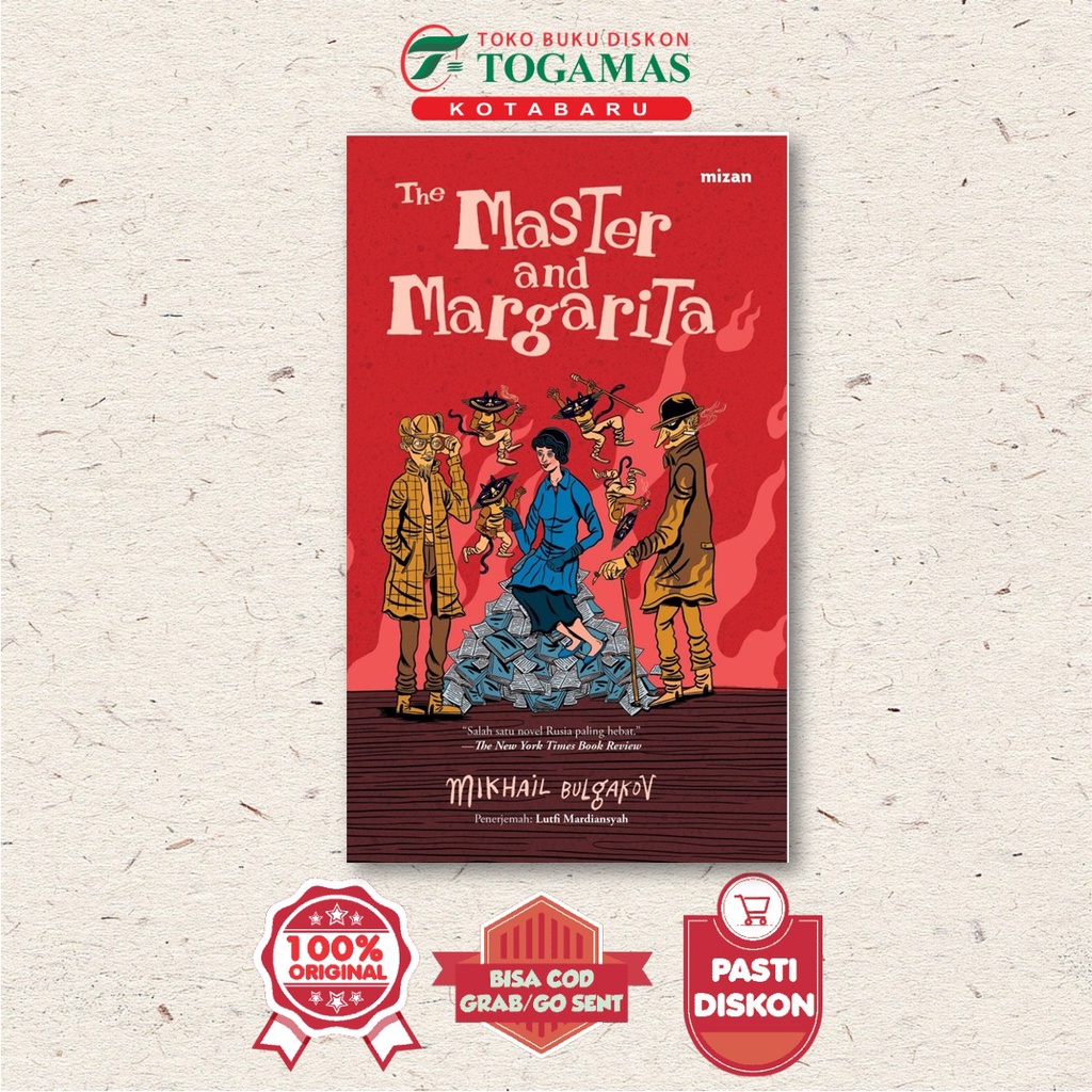 The Master And Margarita - Mikhail Bulgakon - Mizan