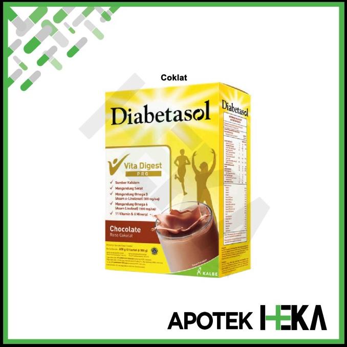 

Diabetasol 570 g - Susu Nutrisi Khusus Diabetes