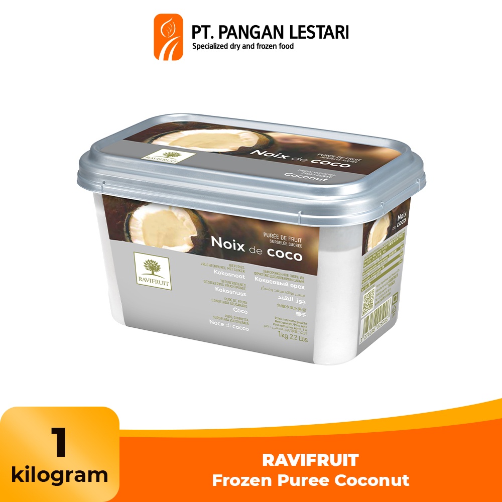 

RAVIFRUIT Frozen Puree Coconut 1 kg