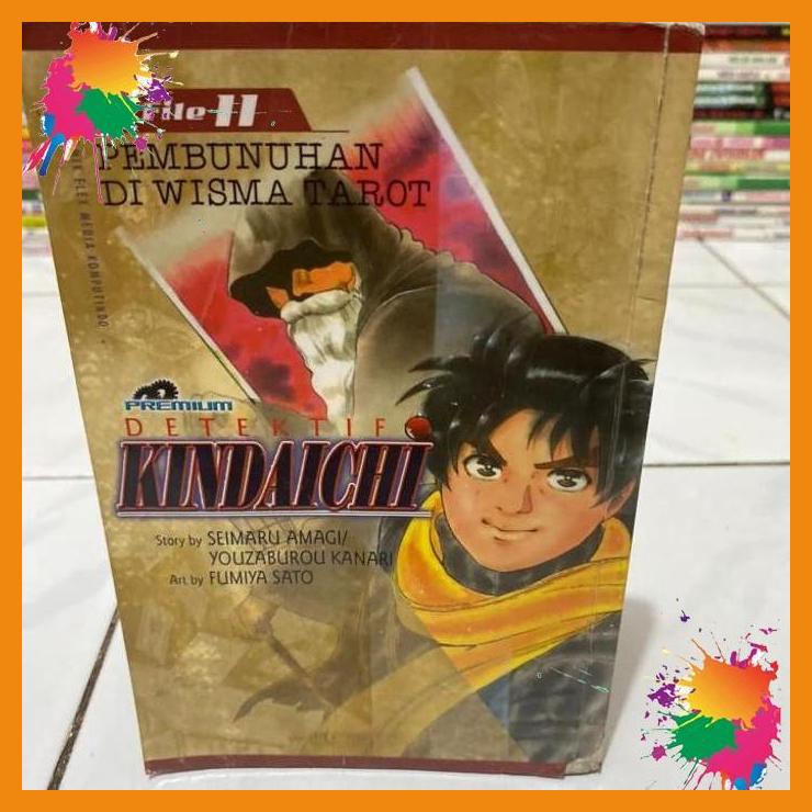 komik detektif kindaichi premium file 11 - pembunuhan di wisma tarot [hun]