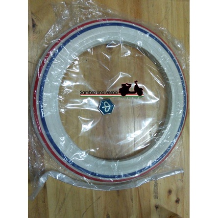 white wall whitewall Karet List lis ban warna Ring 8 Vespa VBB tahun tua bajaj super ps sera strada 