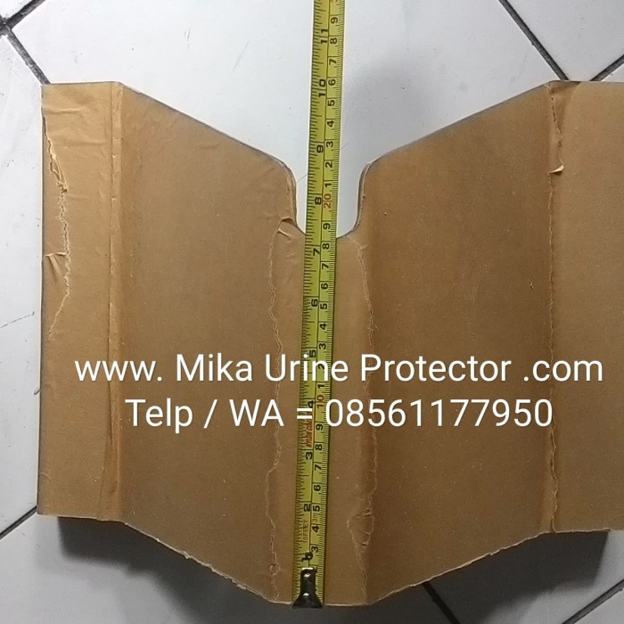 New Mika Urine Protector Toto U 370 (Penyekat Urinoir Akrilik/Acrylic) Free Ongkir