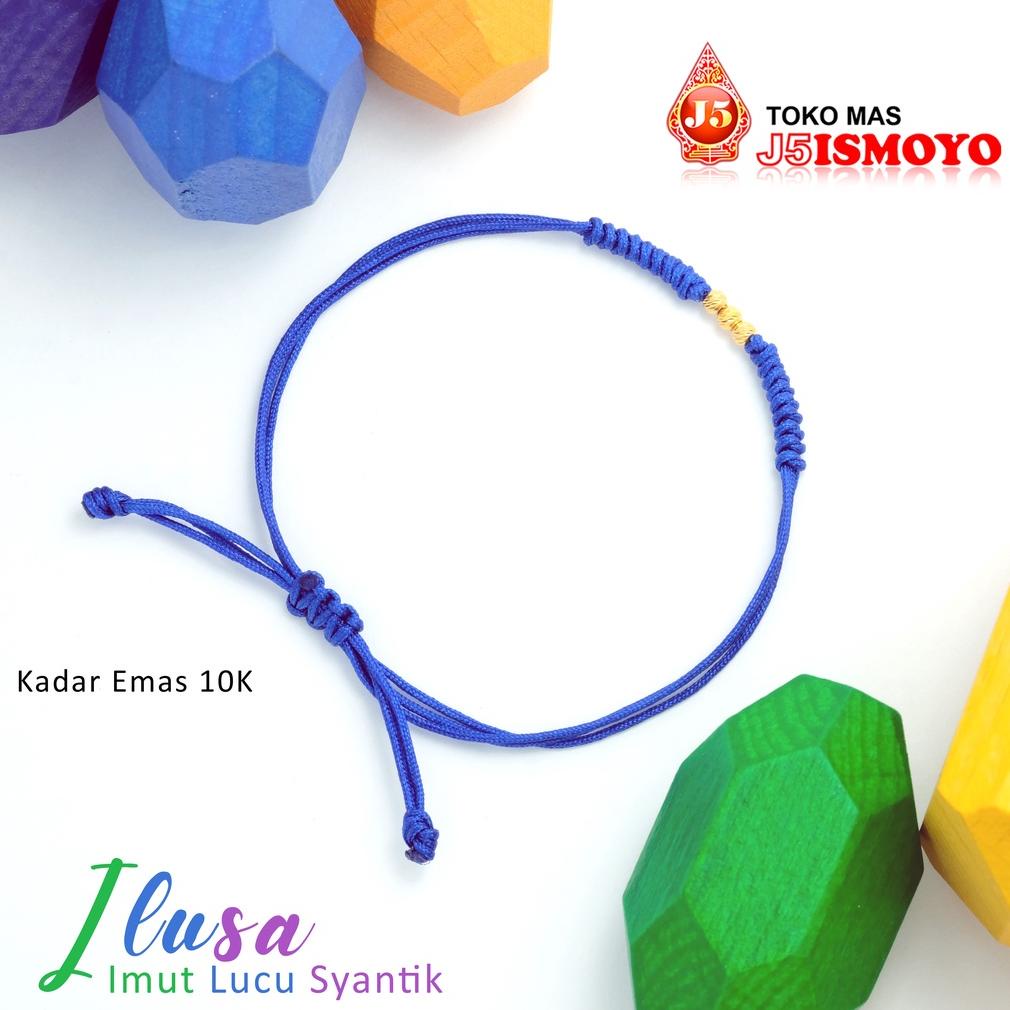 Kekinian Gelang Emas Tali Ilusa J5 Ismoyo ~