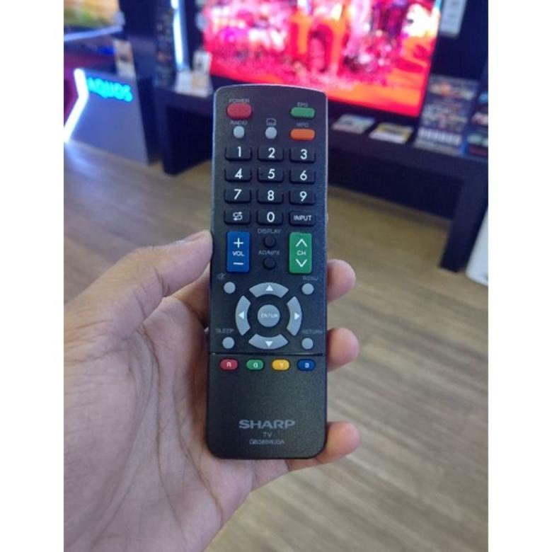 Terbaru - REMOT - REMOTE TV SHARP ORIGINAL 100% ASLI AQUOS LCD LED GB217WJN1 ~