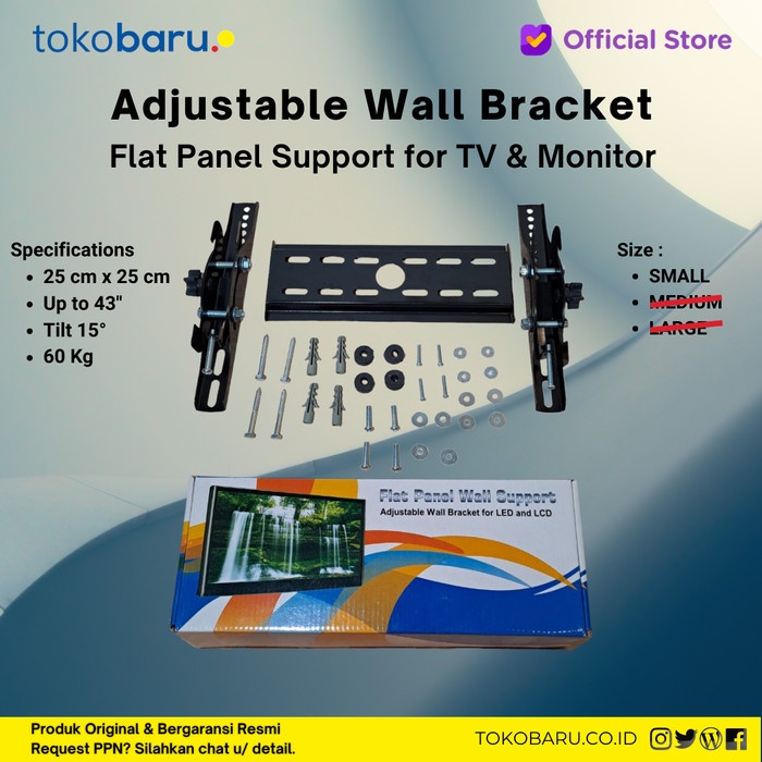 Promo Pro Bracket Tv 32 Inch Up To 60"