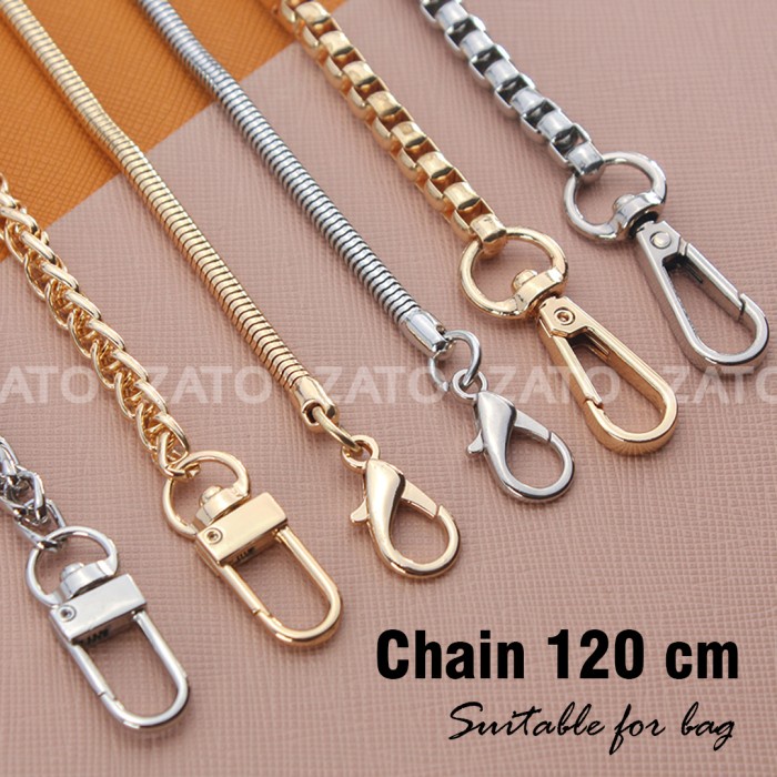 

Chain 120 cm suitable for Bag AKSESORIES BUCKLE - Leather tools