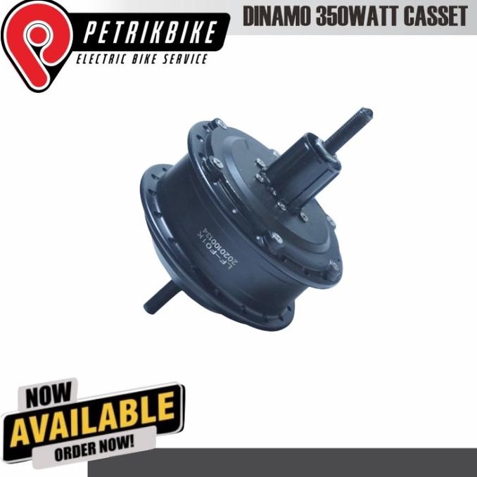 PROMO MOTOR HUB DINAMO SEPEDA LISTRIK 350W CASSETTE #ORIGINAL