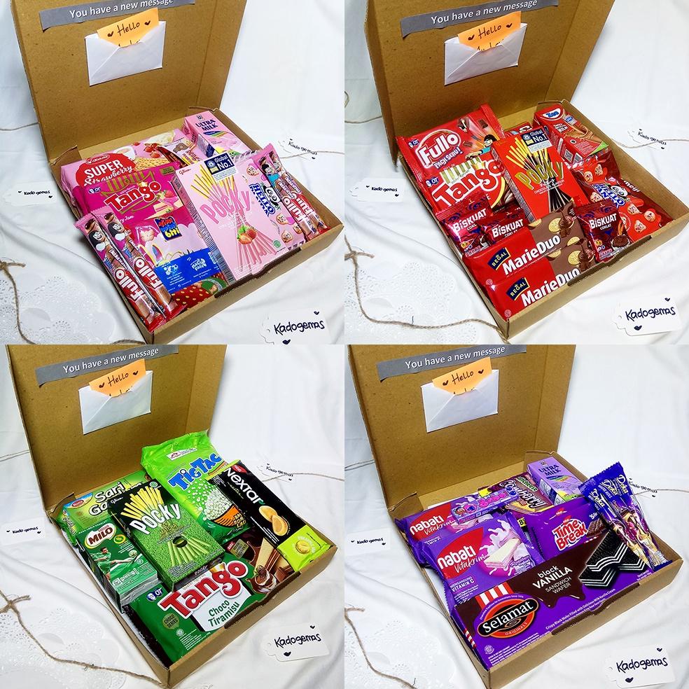 

Original Hampers Lebaran/Hampers Ramadhan/Kado / Snack Box / Snack Box Jumbo / Paket Kado / Kado Wisuda / Kado Ultah / Giftbox Hampers Snack / Hampers Natal / Hampers Valentine / Gift Valentine / Kado Valentine Cod