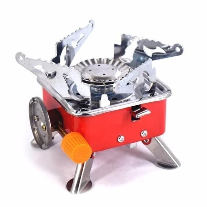 COD Kompor camping portable mini kotak tabung gas kovar set masak / kompor mini portable Kompor Lipa
