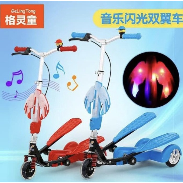 Scooter Skuter Genjot Vita Wings Aloy Original Terpopuler