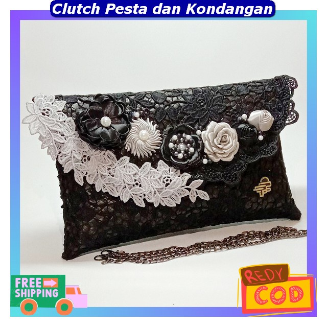 Clutch Bag Wanita Import Premium Original Elegan Hanbag Dompet Mini Impor Korea Murah Kondangan Bran