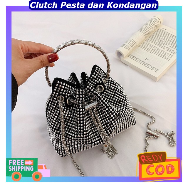 Tas Cewek Kekinian Impor Korea Mini Mewah Elegan Handsbag Dompet Mini Impor Korea Murah Kondangan Br