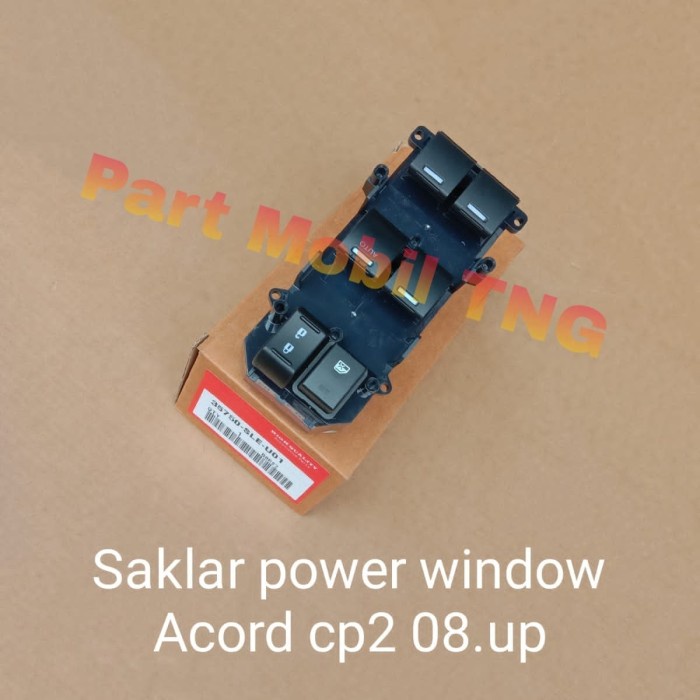 sakalar power window toyota accord cp2 2008-up
