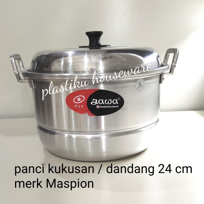 Promo Panci Aluminium Jawa 24 Cm Maspion Dandang Ekonomi Panci Kukusan Terbaru