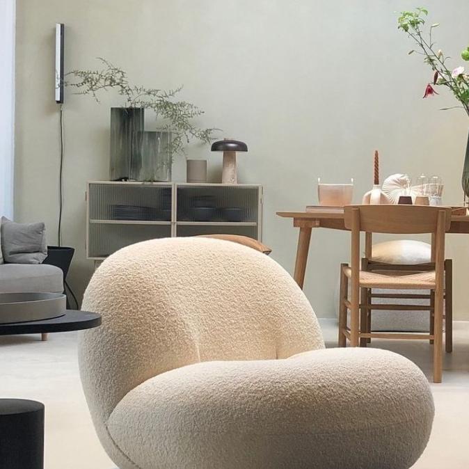 Scandinavia Kursi Sofa Minimalis Meja Korea Kursi Unik Ruang Tamu Cozy Kakimaliyoboro