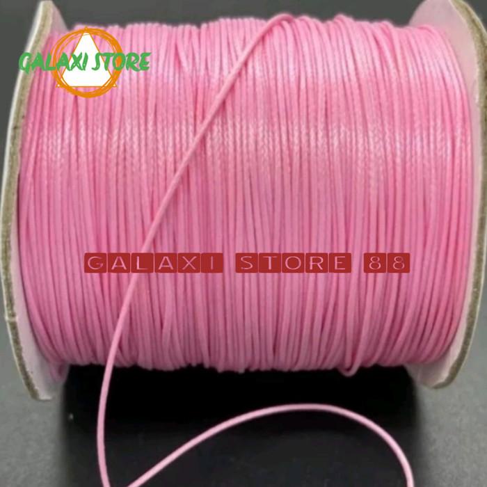 

TERLARIS - 1 ROLL TALI KOREA WAX CORD, 1MM,1,5MM,2MM BAHAN MEMBUAT GELANG/KALUNG