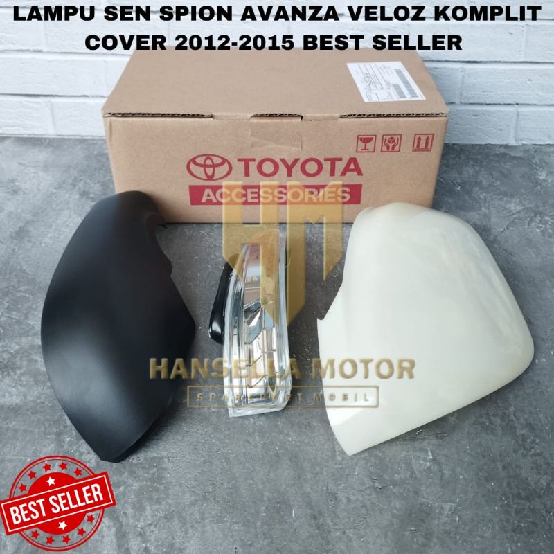 Lampu Sen Spion Avanza Veloz Komplit cover 2012-2015 Original Best Seller